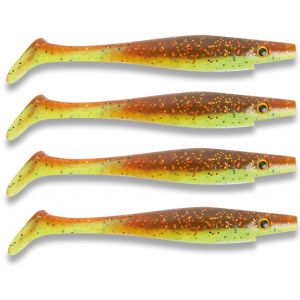 The Pig Pig Shad Nano 15 cm [20 g] kickstarter uv 4-pack