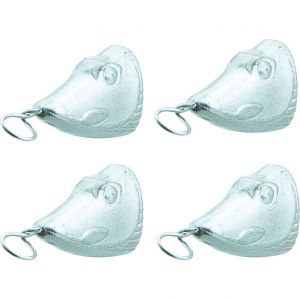 Svartzonker Pike Snap-On sänke 8 g 4-pack