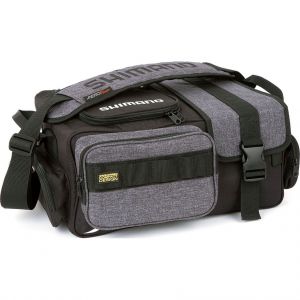 Shimano Yasei Carryall fishing bag [incl. 3 Tackle Boxes] medium grey/black