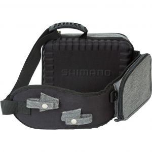 Shimano Yasei Sling fishing bag [incl. 2 Tackle Boxes] medium black/gray