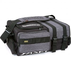 Shimano Yasei Carryall fishing bag [incl. 4 Tackle Boxes] large gray/black