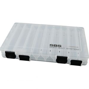 Darts SBS Soft Lure Box [36 x 23 x 5 cm] klar large
