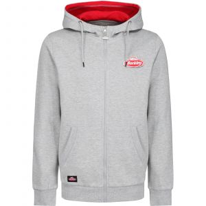 Berkley Zipped Hoody grå xxx-large