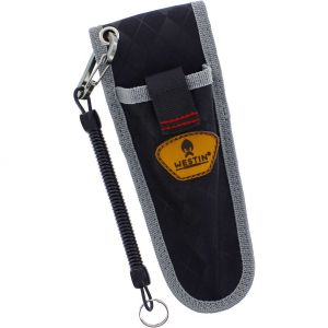 Westin tool pocket for pliers with 21 cm spiral line diamond black
