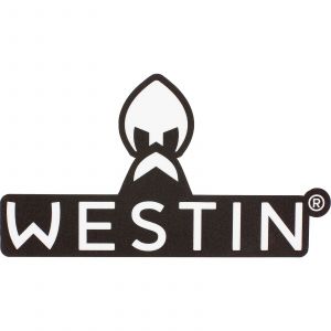Westin Boat Carpet/Deck Sticker [40 x 22 cm] white/black