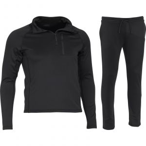Kinetic Mid Layer underställ tröja & byxa svart large