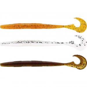 Westin Swimming Worm 13 cm [5 g] clear water mix 7 5-pack