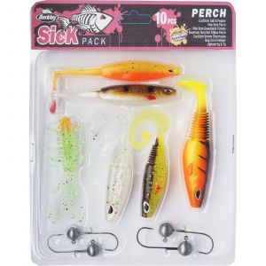 Berkley Sick Pack Perch 7-9 cm jig kit 6+4-pack