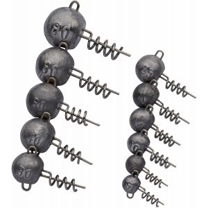 Berkley Fusion19 Screw-In jiggskalle 18 g grå 2-pack