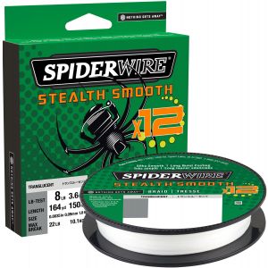 SpiderWire Stealth Smooth x12 flätlina white 150 m