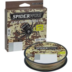 SpiderWire Stealth Smooth x8 flätlina camo 0.130 mm x 150 m
