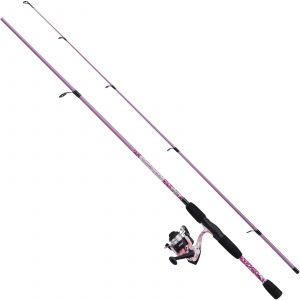 Mitchell Tanager Pink Camo II spinning combo 2.10 m 7-20 g