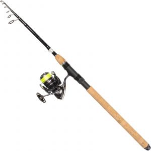 Daiwa Ninja LT Black Silver Tele haspelset 2.40 m 10-40 g