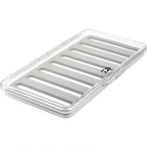 Daiwa Slim View L1 fly box [18.8 x 10.8 x 1.5 cm] gray/clear