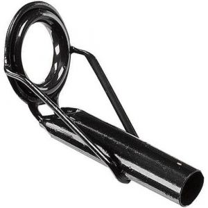 Fladen toppögla med 8 mm ring till 3.5 mm spötopp svart