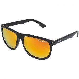 Fladen Urban UV400 polariserande solglasögon blanksvart, gul spegelglas lins