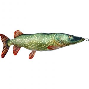 Fladen Mjukisdjur Gädda 80 cm