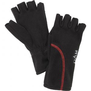 DAM Windproof kortfingerhandskar svart medium