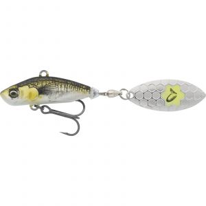 Savage Gear 3D Sticklebait Tailspin 6.5 cm [9 g] S green silver ayu 1-pack