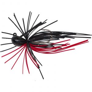 Savage Gear Skirt Flirt Jig #2 6 cm [4 g] S black red 1-pack