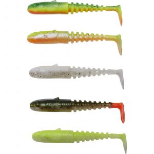 Savage Gear Gobster Shad 11.5 cm [16 g] dark water mix 5-pack