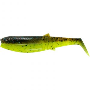 Savage Gear Cannibal Shad 12.5 cm [20 g] chartreuse pumpkin 4-pack
