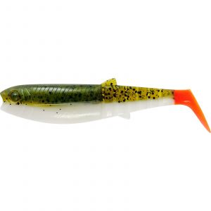 Savage Gear Cannibal Shad 15 cm [33 g] olive hot orange 2-pack