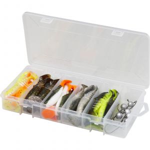 Savage Gear Cannibal Shad fishing lure [10 & 12.5 cm] mixed colors 36-pack