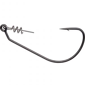 Savage Gear Weedless offsetkrok stl. 6/0 svart 6-pack