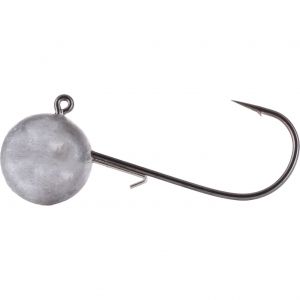 Hurricane Round jiggskalle 10 g med 3/0 krok silver 3-pack