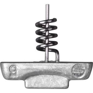 SPRO Zinc Screw-In sänke till gummibeten 5 g zink 3-pack