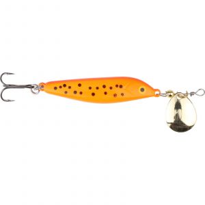 Wiggler Vicke Spin [10 g] med guldsked orange/svarta prickar 1-pack