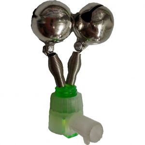 Wiggler Dubbel ålbjällra med skruvfäste 2-pack