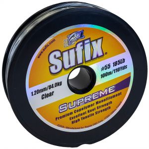 Sufix Supreme tafsmaterial clear 1.000 mm x 100 m