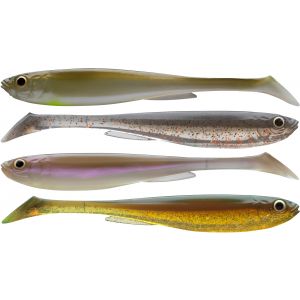 Daiwa Prorex Slim Shad Y 10.5 cm natural color set 4-pack