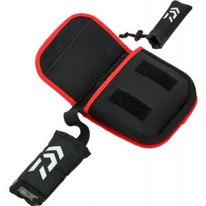 Daiwa D-Vec justerbart spö & rullband svart/röd