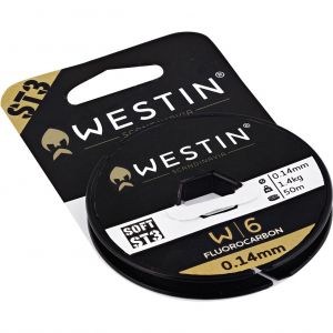 Westin W6 ST3 fluorocarbon tafsmaterial 11.6 kg [0.440 mm x 25 m] clear