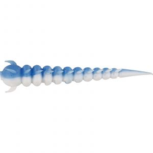Westin Greedy Worm 5.5 cm [vitlök/ost] baby blue/white 10-pack