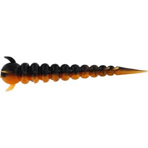 Westin Greedy Worm 5.5 cm [vitlök/ost] orange/black 10-pack