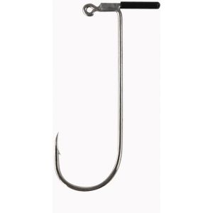 Gamakatsu Drop Shot Jig 90 enkelkrok nickel/svart, 3-pack