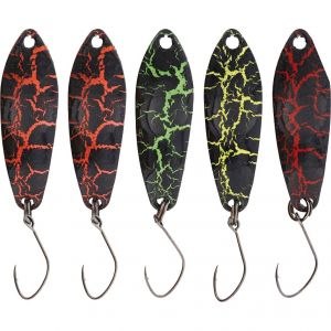 Kinetic Masu spoon lure [3.8 g] assorted colors 5-pack