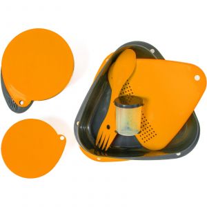 Fladen Triangle lunch box kit orange