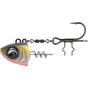 Savage Gear Monster Vertical jiggskalle 60 g med #1/0 krok perch 1-pack