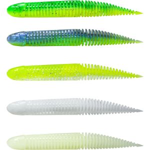 Savage Gear Ned Dragon Tail Slug 8.8 cm [4 g] dark water mix 5-pack