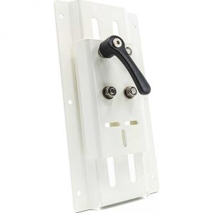Mega Mount adjustable transducer bracket for transom-mounted transducers 250 mm white