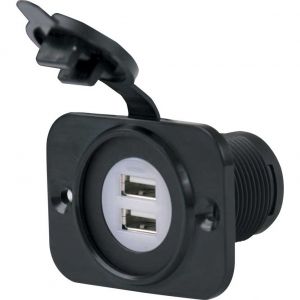 Marinco Sealink 2 x USB outlet black