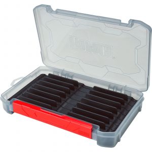 Rapala Tackle Tray 276 Open Jig betesask [27.6 x 18 x 4.3 cm] transparent/röd