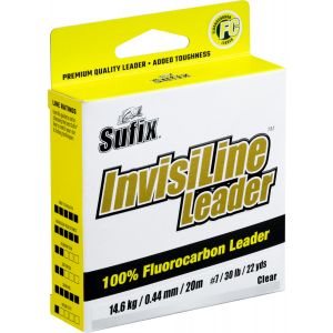 Sufix Invisiline fluorocarbon tafsmaterial 14.6 kg [0.440 mm x 20 m] clear