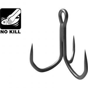 VMC [7557B] Kaptian 3x-strong Barbless trekrok stl. #6 costal PTFE 5-Pack