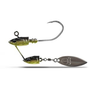 VMC Twinjig jiggskalle med #1/0 krok [7 g] green 2-pack